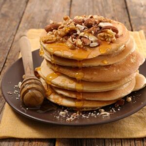 Pancake miel amande