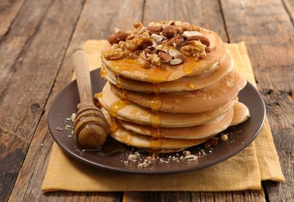 Pancake miel amande