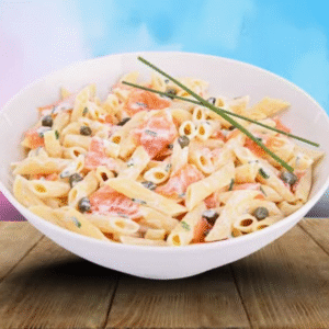 Pâtes au saumon